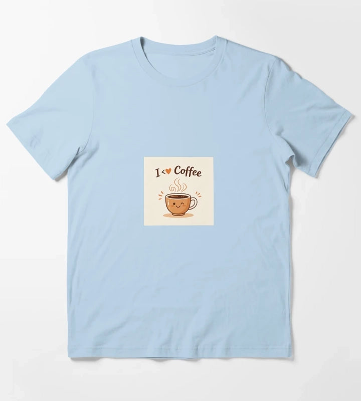 I love drinking coffee T-Shirt Sky Blue
