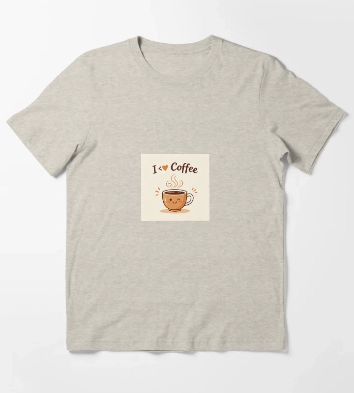 I love drinking coffee T-Shirt Cream