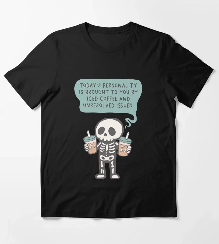Iced Coffee Personality T-Shirt
