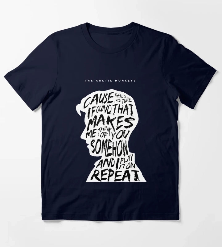 Iconic Typo T-Shirt Navy
