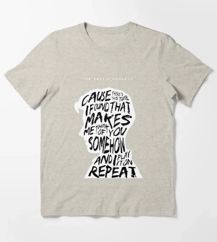 Iconic Typo T-Shirt Cream