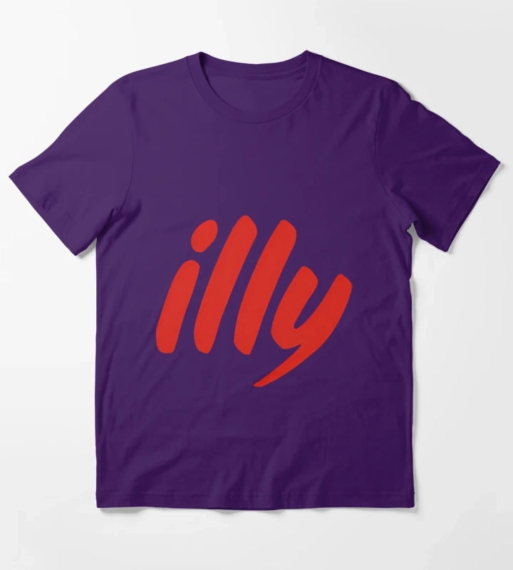 Illy Coffee T-Shirt Purple