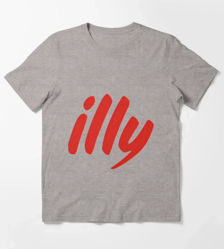 Illy Coffee T-Shirt Heather Grey