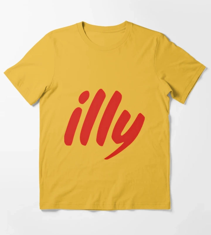 Illy Coffee T-Shirt Yellow