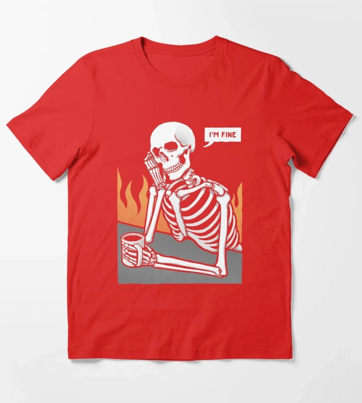 Im Fine T-Shirt Red