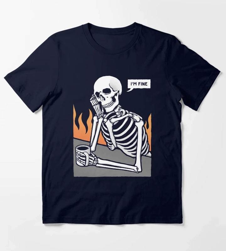 Im Fine T-Shirt Navy