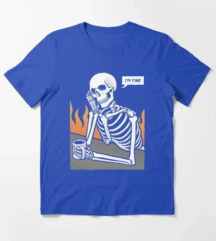 Im Fine T-Shirt Blue