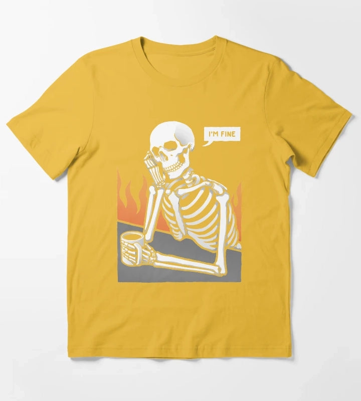Im Fine T-Shirt Yellow