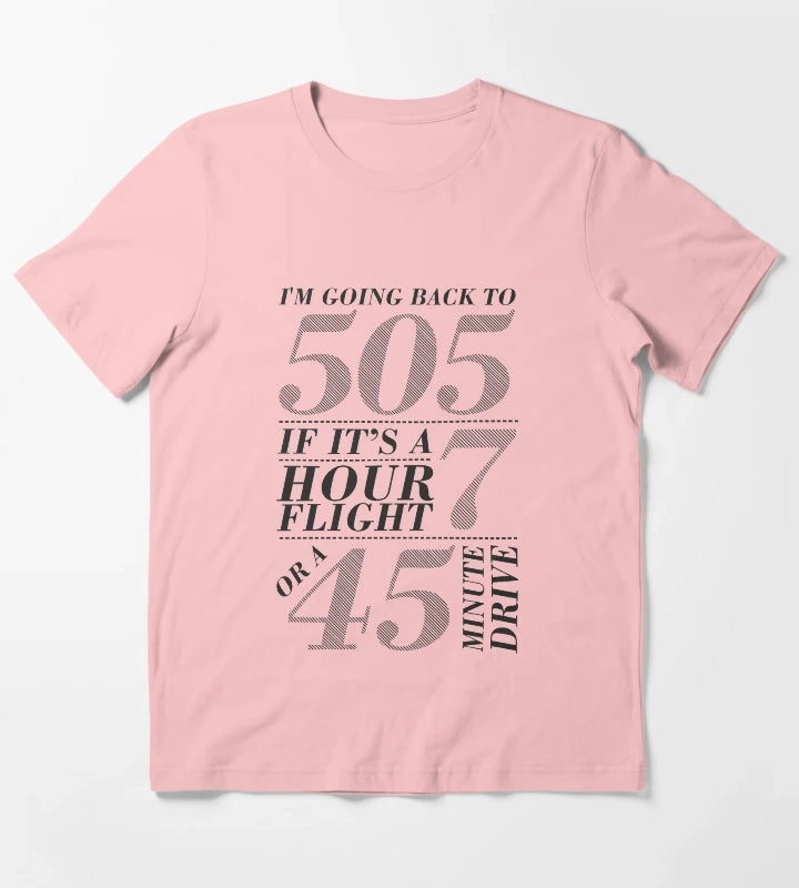 Im Going Back To 505 T-Shirt Dark Grey