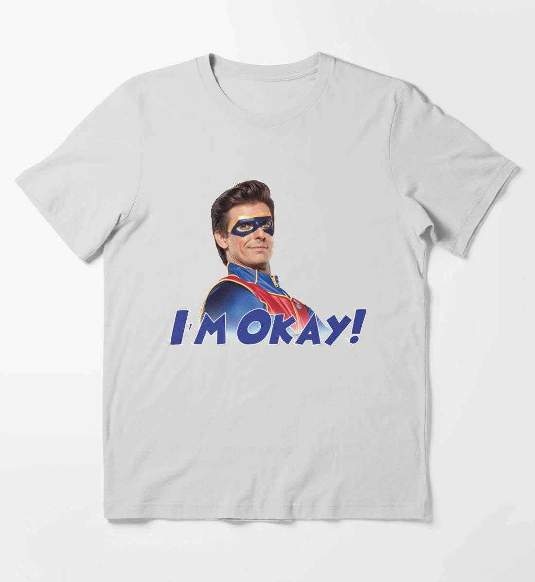 Im Okay T-Shirt Light Grey