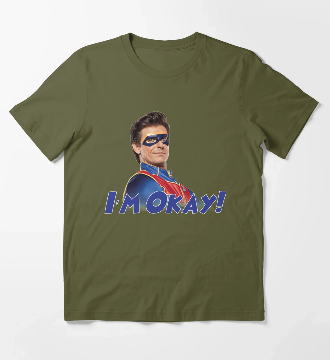 Im Okay T-Shirt Olive Green