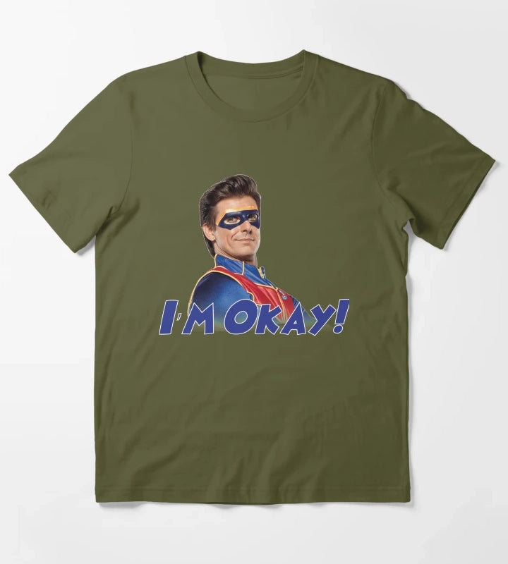 Im Okay T-Shirt Olive Green