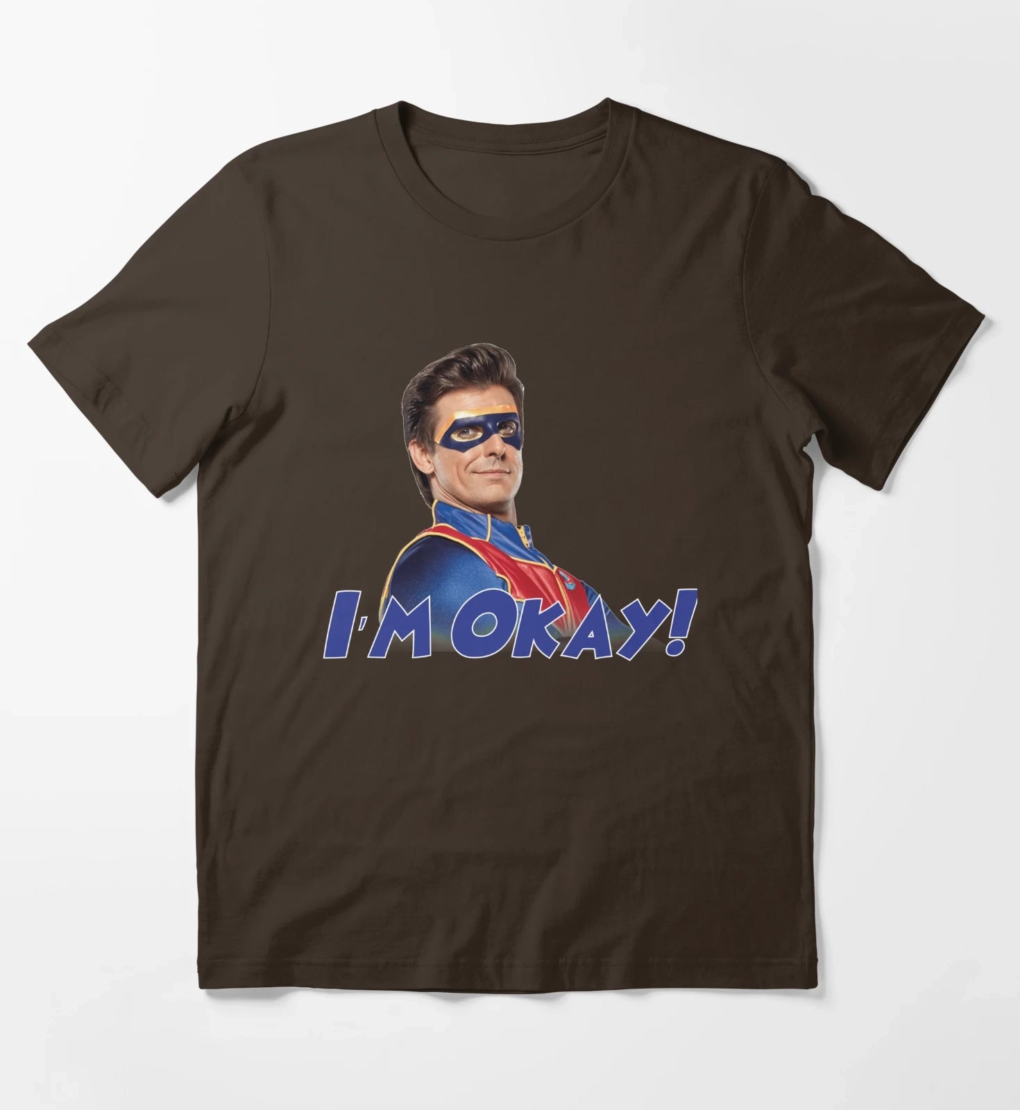 Im Okay T-Shirt Brown