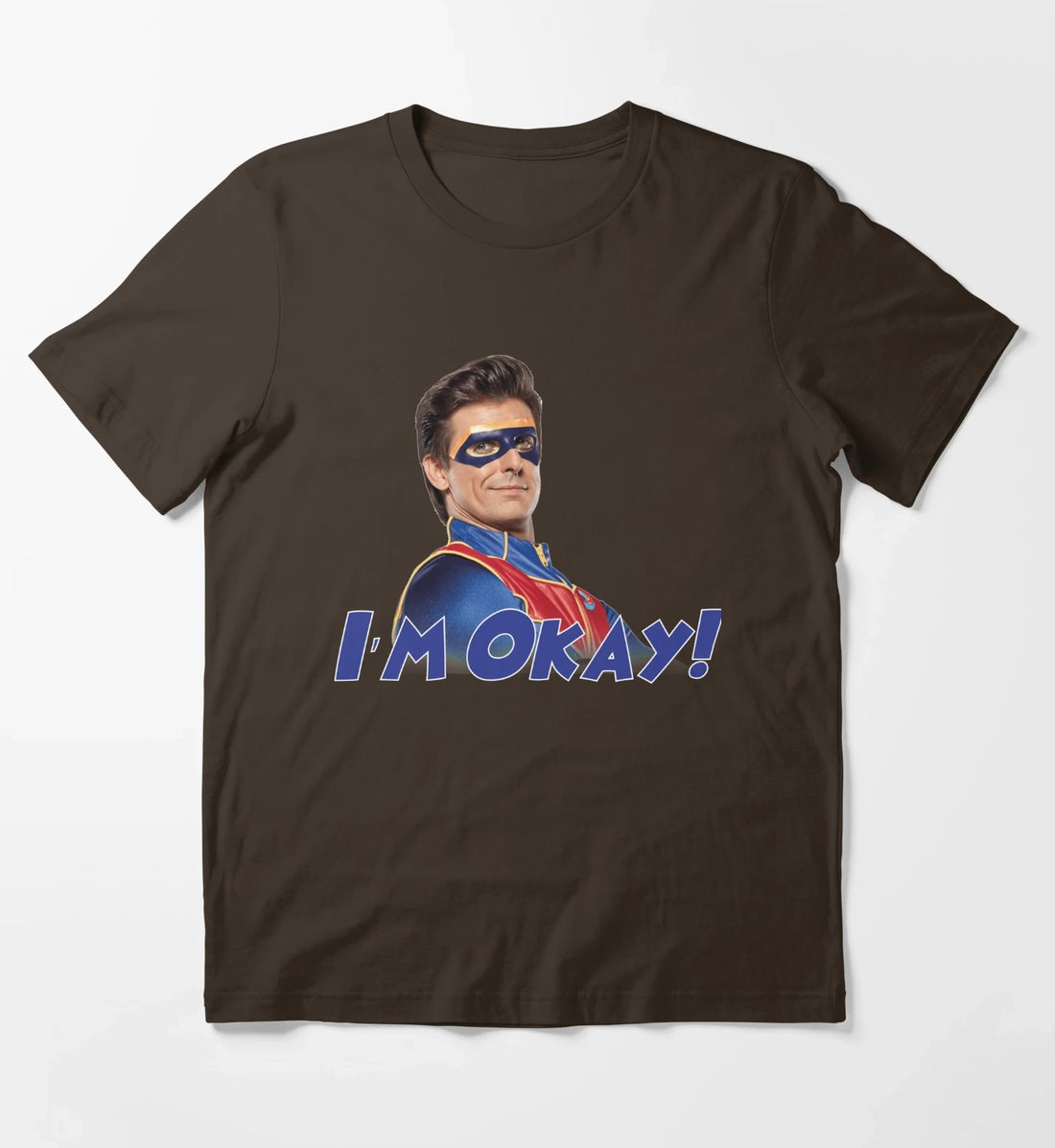 Im Okay T-Shirt Brown
