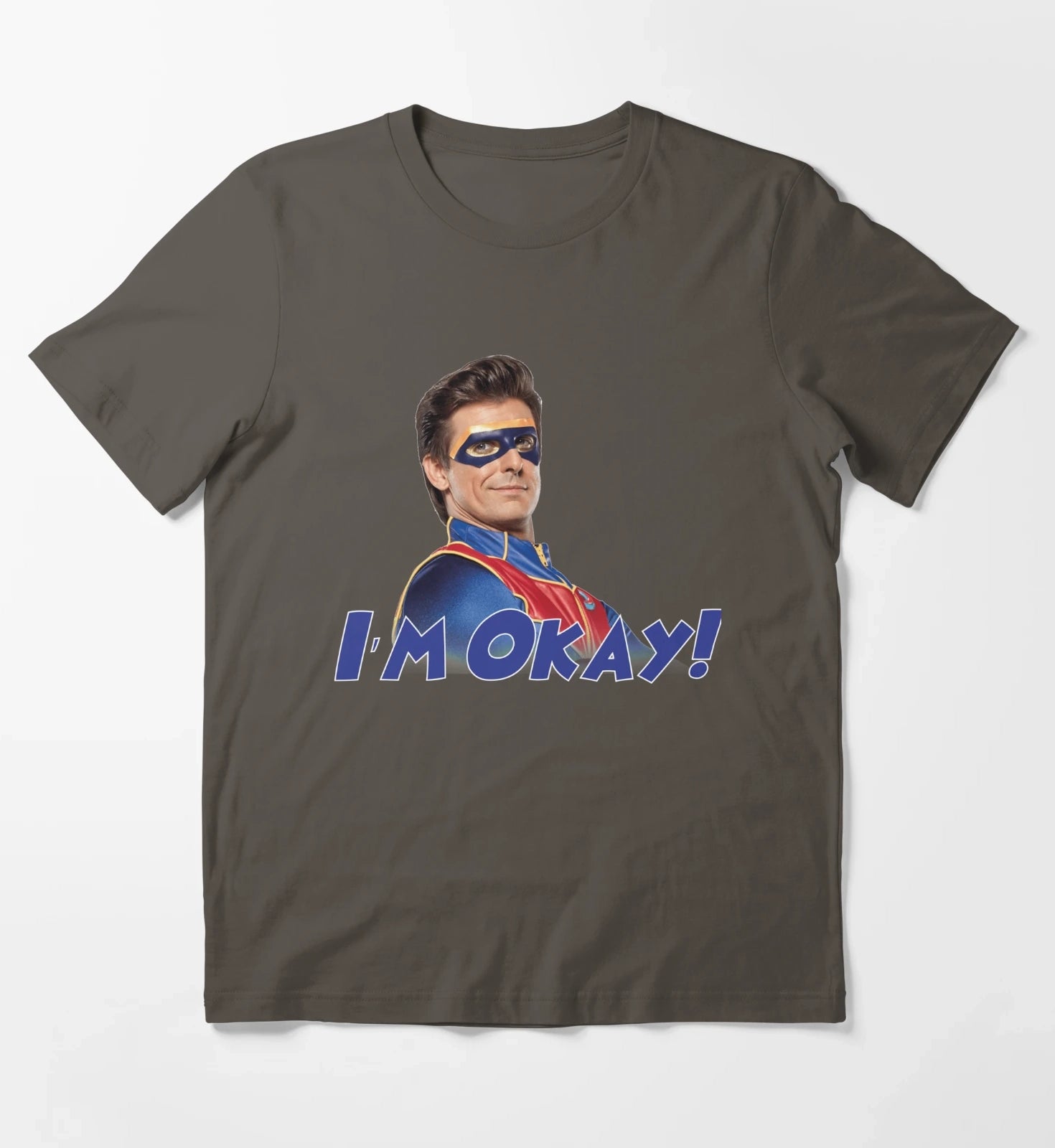 Im Okay T-Shirt Dark Grey