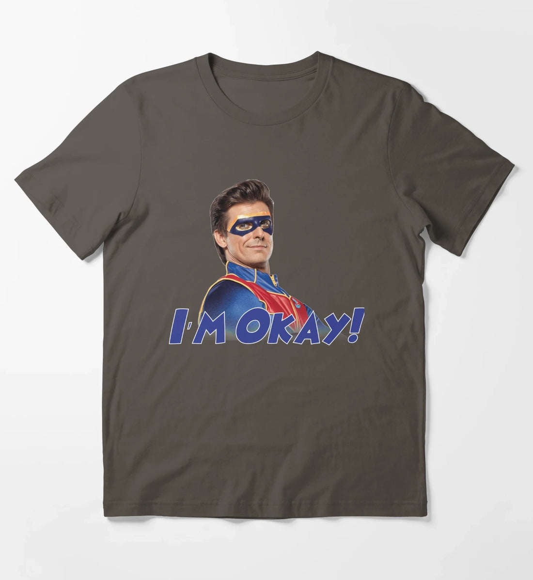 Im Okay T-Shirt Dark Grey