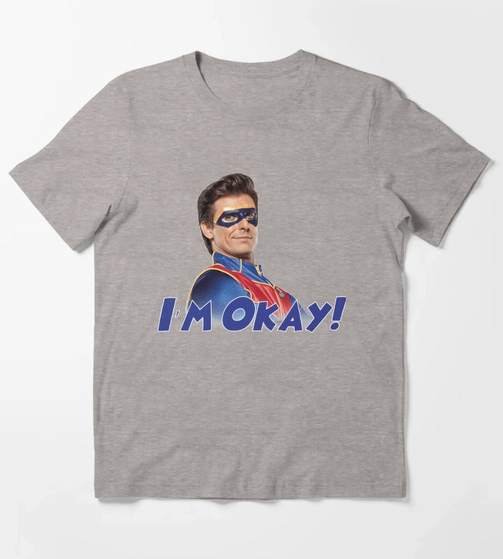 Im Okay T-Shirt Heather Grey