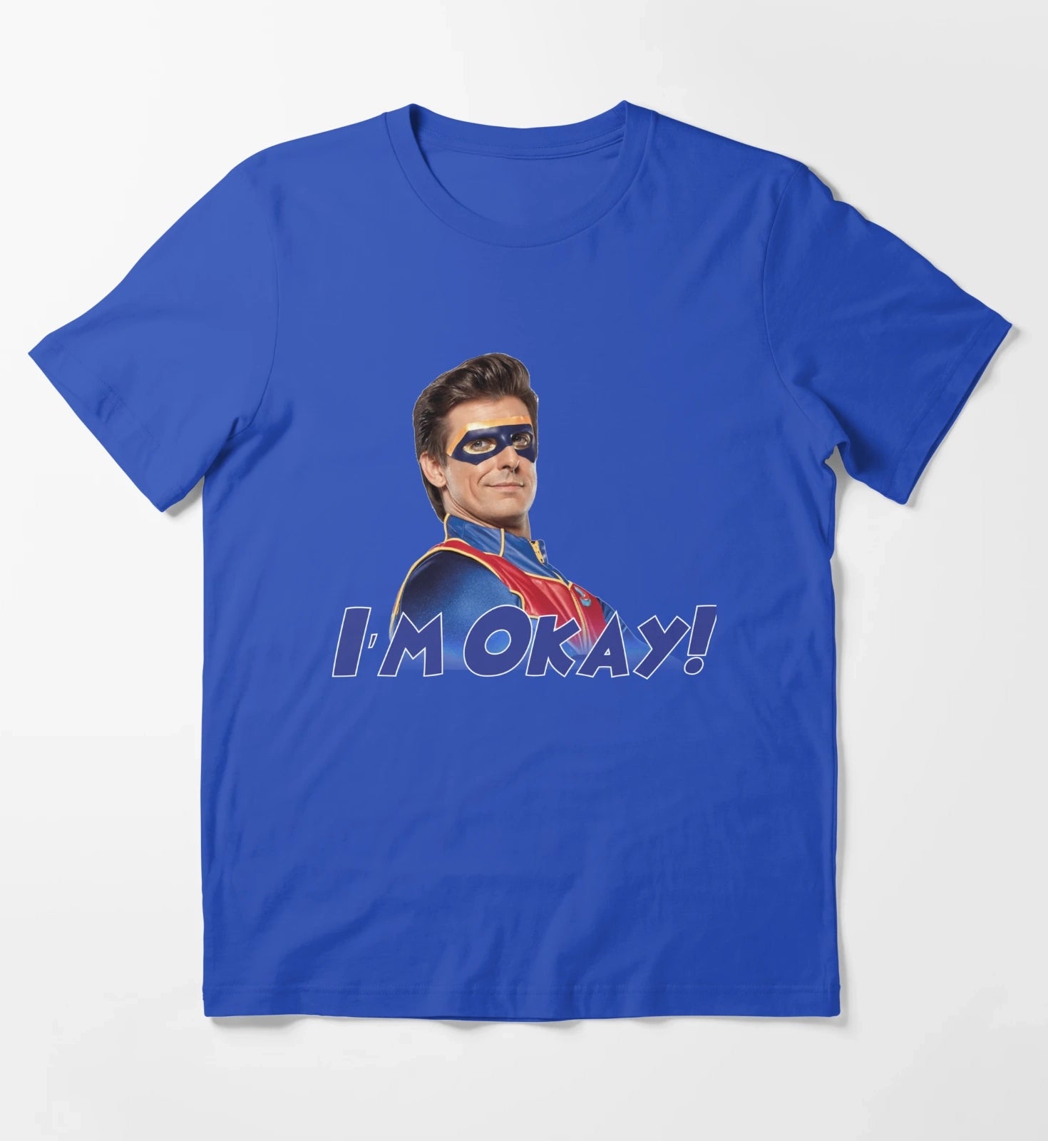 Im Okay T-Shirt Blue