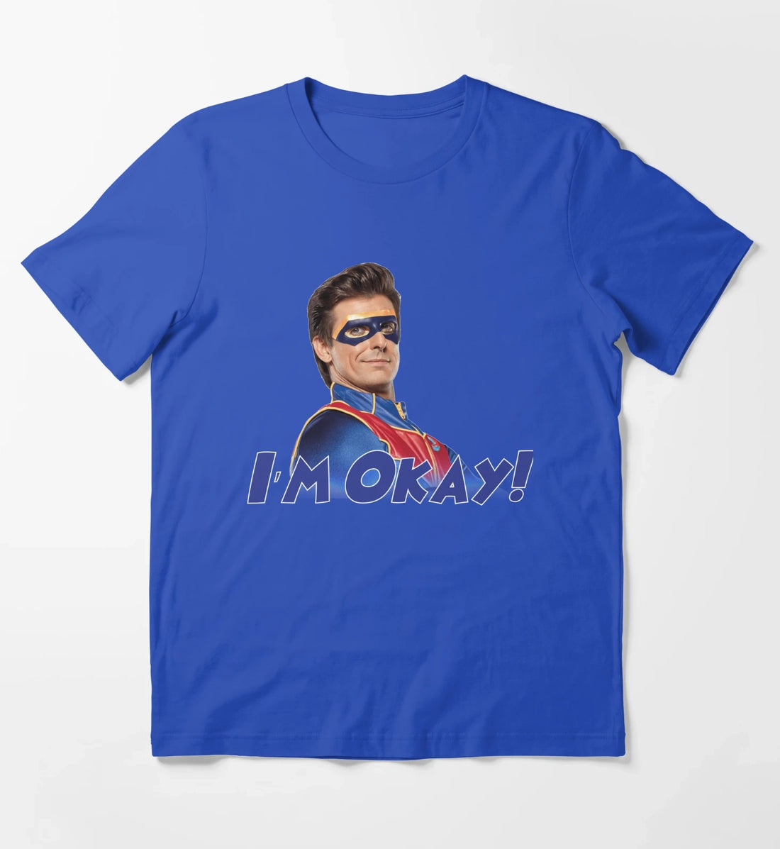 Im Okay T-Shirt Blue