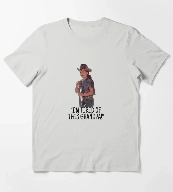 Im Tired Of This Grandpa T-Shirt Light Grey