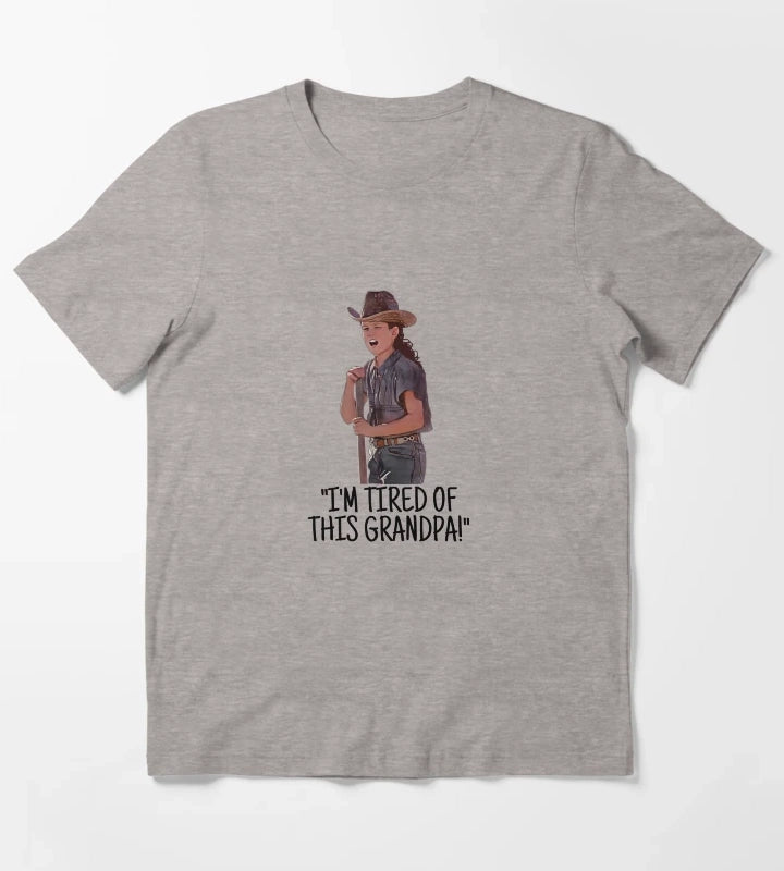 Im Tired Of This Grandpa T-Shirt Heather Grey