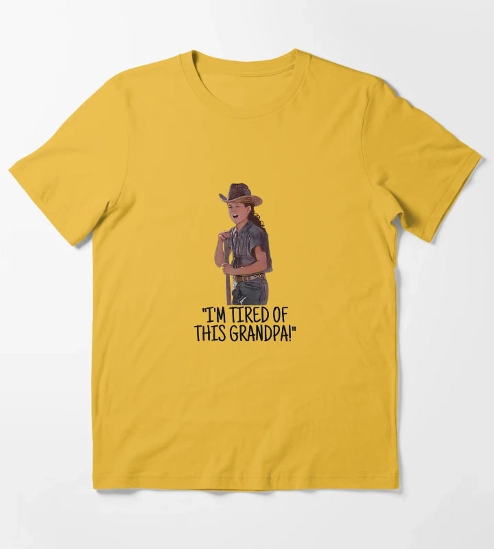 Im Tired Of This Grandpa T-Shirt Yellow