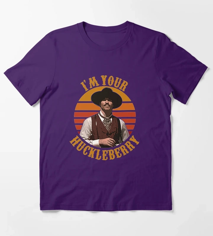 Im Your Huckleberry T-Shirt Purple