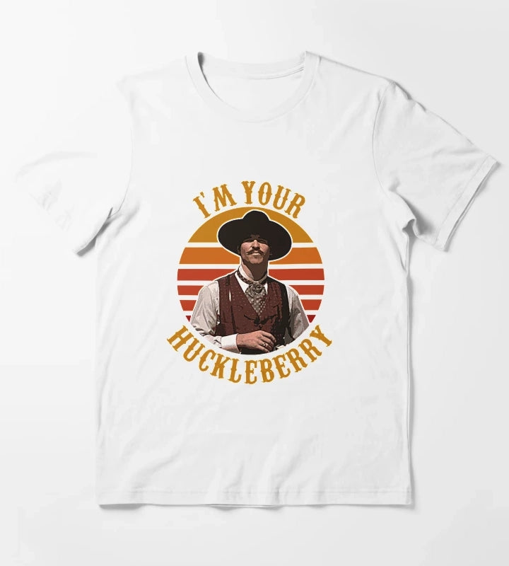 Im Your Huckleberry T-Shirt White