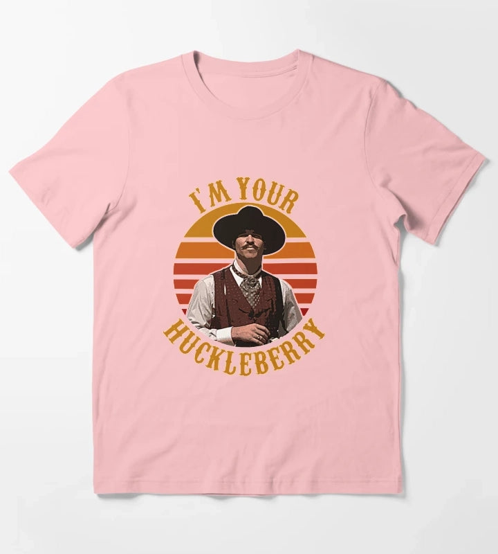 Im Your Huckleberry T-Shirt Dark Grey