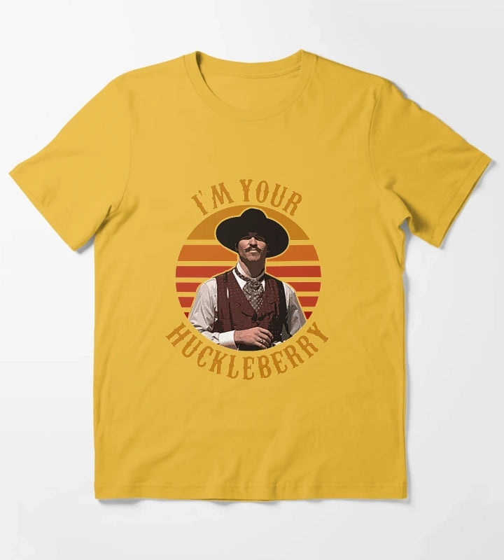 Im Your Huckleberry T-Shirt Yellow
