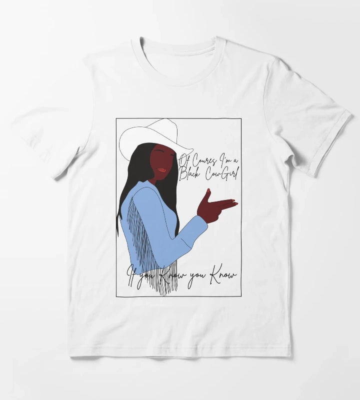 Im a Black Cowgirl T-Shirt White