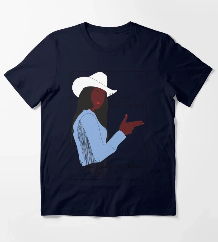 Im a Black Cowgirl T-Shirt Navy