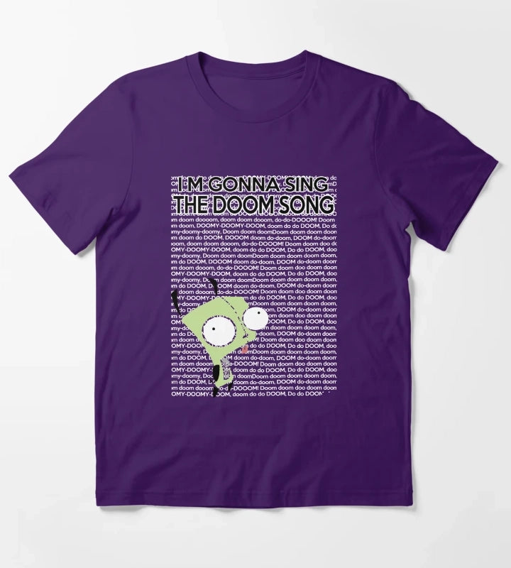 Im gonna Sing the Doom Song T-Shirt Purple