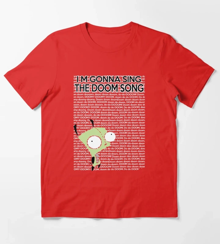 Im gonna Sing the Doom Song T-Shirt Red