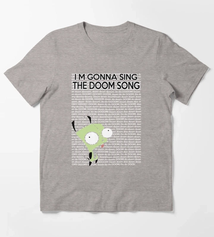 Im gonna Sing the Doom Song T-Shirt Heather Grey