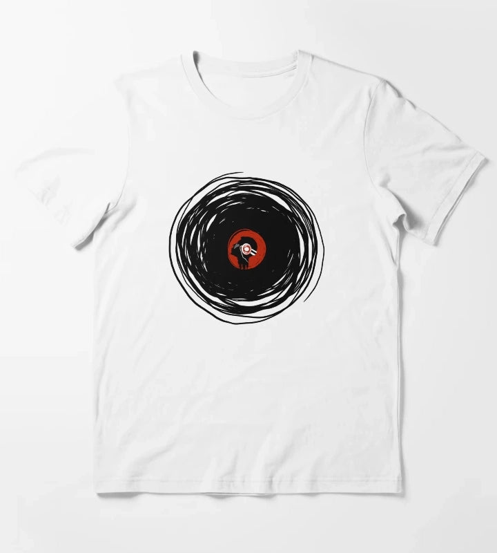 Im spinning within with a vinyl record T-Shirt White