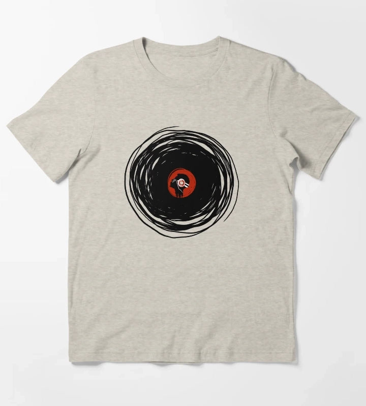 Im spinning within with a vinyl record T-Shirt Cream