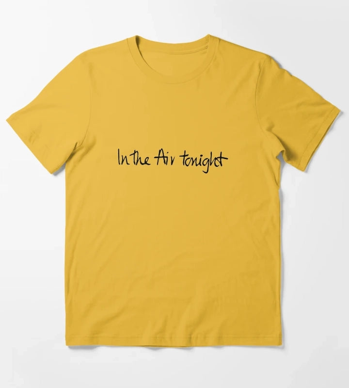 In The Air T-Shirt Yellow