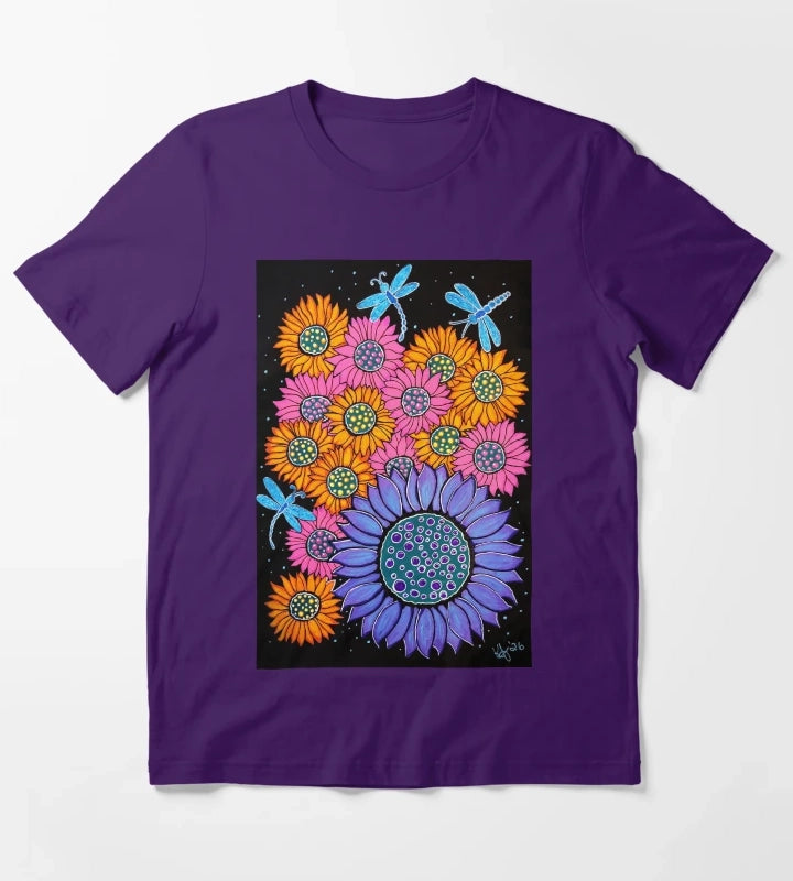 In The Garden T-Shirt Purple