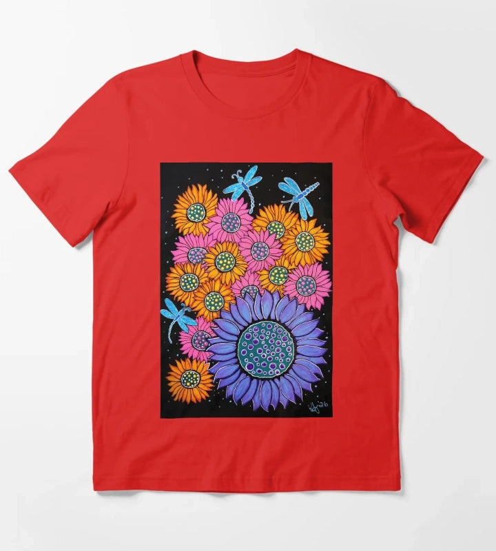 In The Garden T-Shirt Red