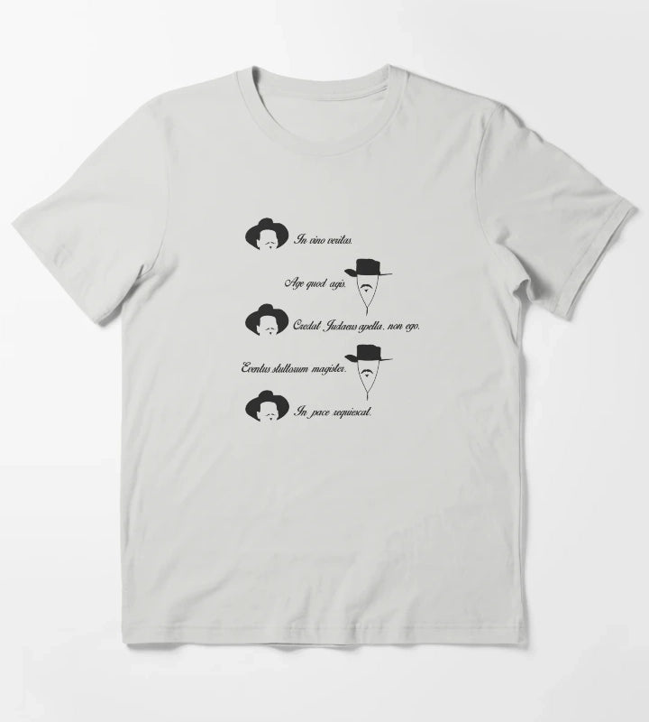 In Vino Veritas T-Shirt Light Grey