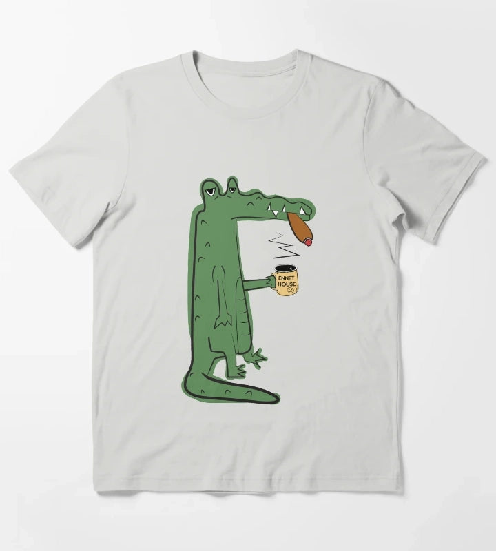 Infinite Jest The Crocodiles T-Shirt Light Grey