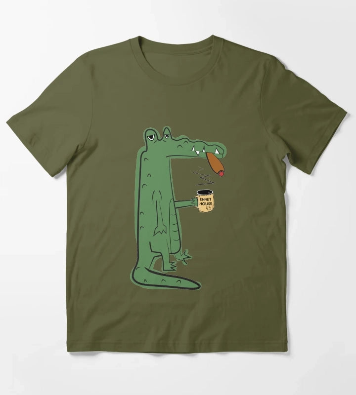 Infinite Jest The Crocodiles T-Shirt Olive Green