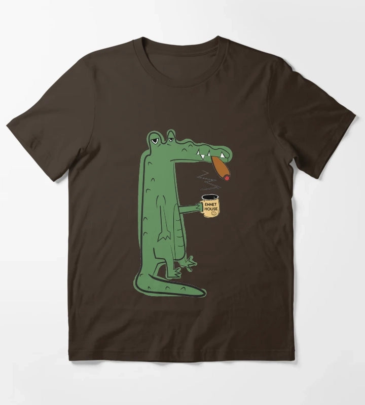 Infinite Jest The Crocodiles T-Shirt Brown