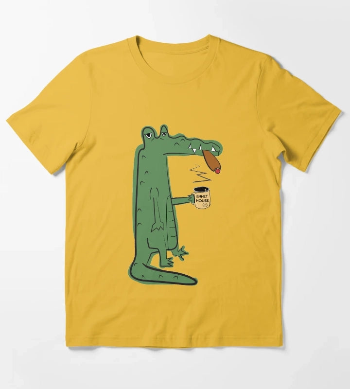 Infinite Jest The Crocodiles T-Shirt Yellow