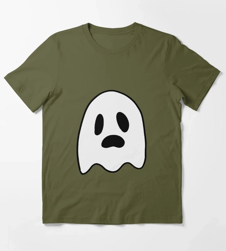 Invader Zim Dib Ghost T-Shirt Olive Green