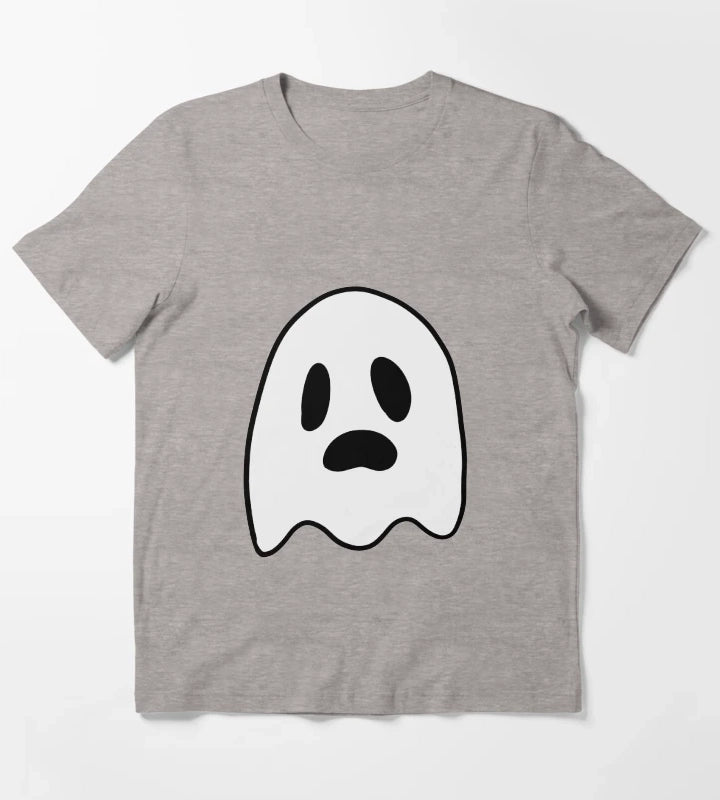 Invader Zim Dib Ghost T-Shirt Heather Grey