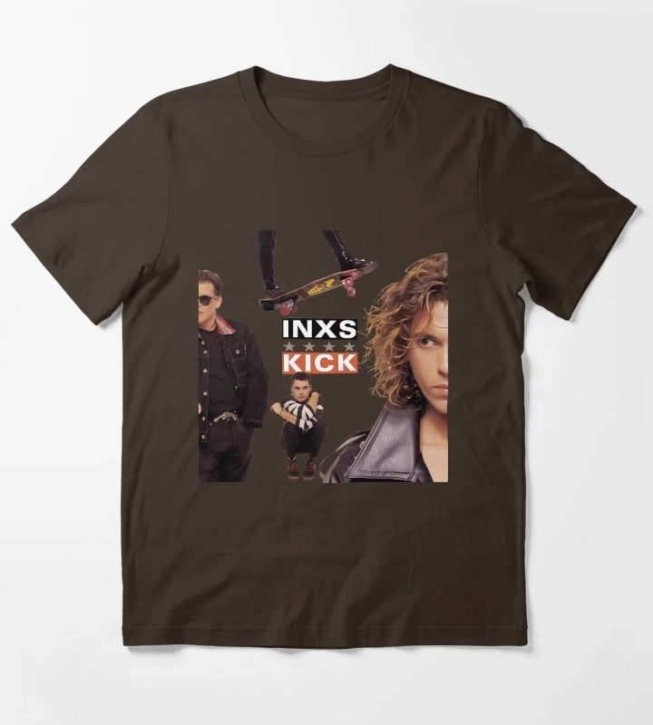 Inxs Kick 34 T-Shirt Brown
