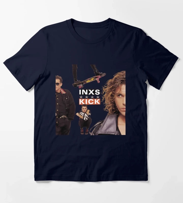 Inxs Kick 34 T-Shirt Navy