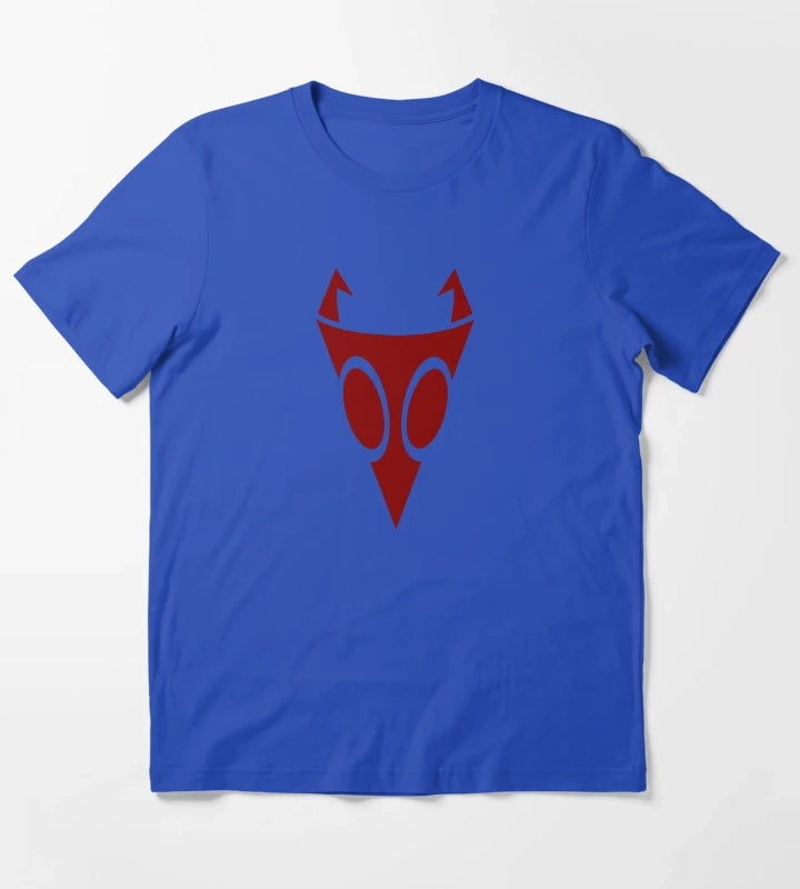 Irken Military Symbol Red T-Shirt Blue